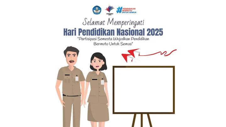 Dapatkan 33 Twibbon Hardiknas 2025 Terbaik, Akses Sekarang!