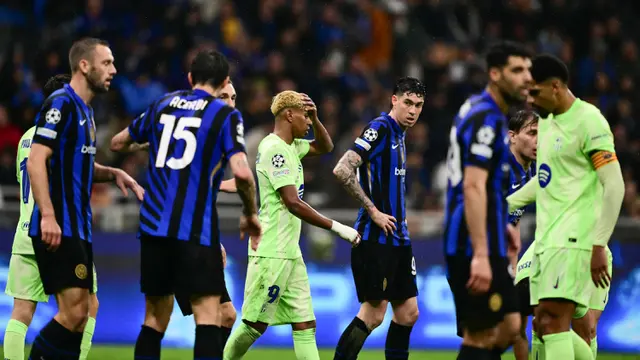 Inter Milan Hancurkan Barcelona, 13 Gol! Pujian Flick Menggema