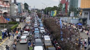 Macet Parah Margonda Raya Depok Pagi Ini: Ada Contraflow CFD