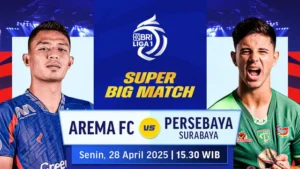 Nonton Live Streaming Arema FC vs Persebaya BRI Liga 1 di Vidio