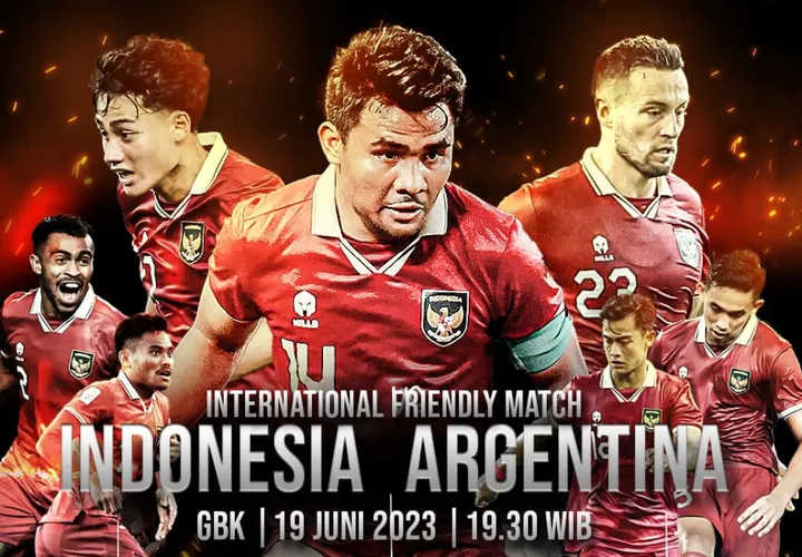 Nonton Live Streaming Indonesia vs Argentina Malam Ini!