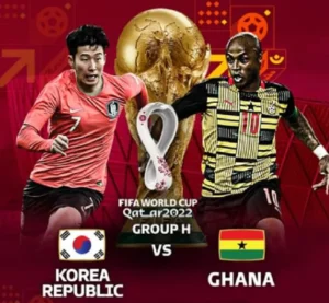 Nonton Live Streaming Korea Selatan vs Ghana Piala Dunia 2022