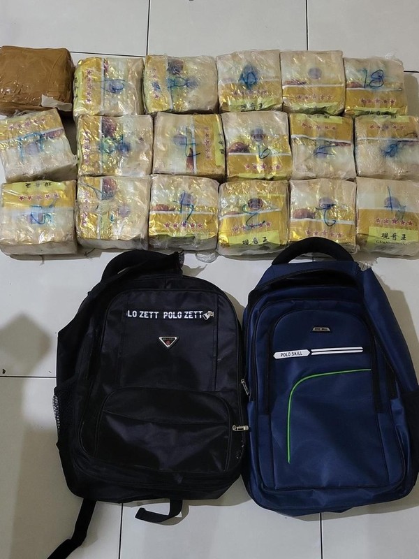 Polda Riau Bongkar Selundupan Sabu 18 Kg Teh China