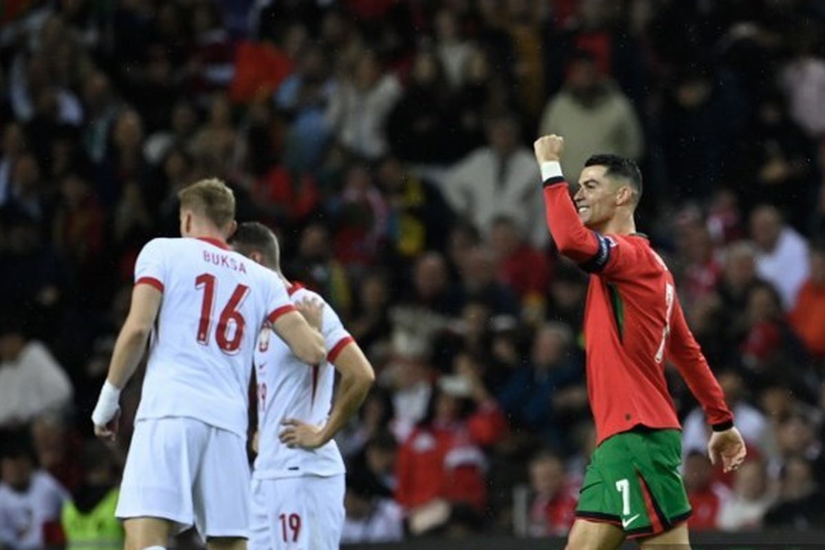 Ronaldo Bereaksi: Hojlund Tiru Selebrasi Siuu, Portugal vs Denmark