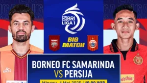 Saksikan Big Match! Borneo FC vs Persija Liga 1 4-5 Mei