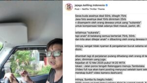 YouTuber Jajago Diteror, Bupati Ratenggaro NTT Minta Maaf