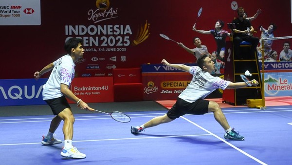 Indonesia Open 2025: Kejutan! Sabar/Reza Kalah di Final