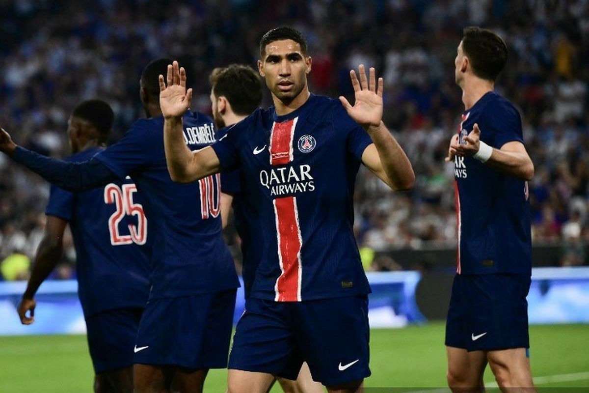 PSG Hancurkan Inter 5-0: Hakimi Minta Maaf Tanpa Selebrasi