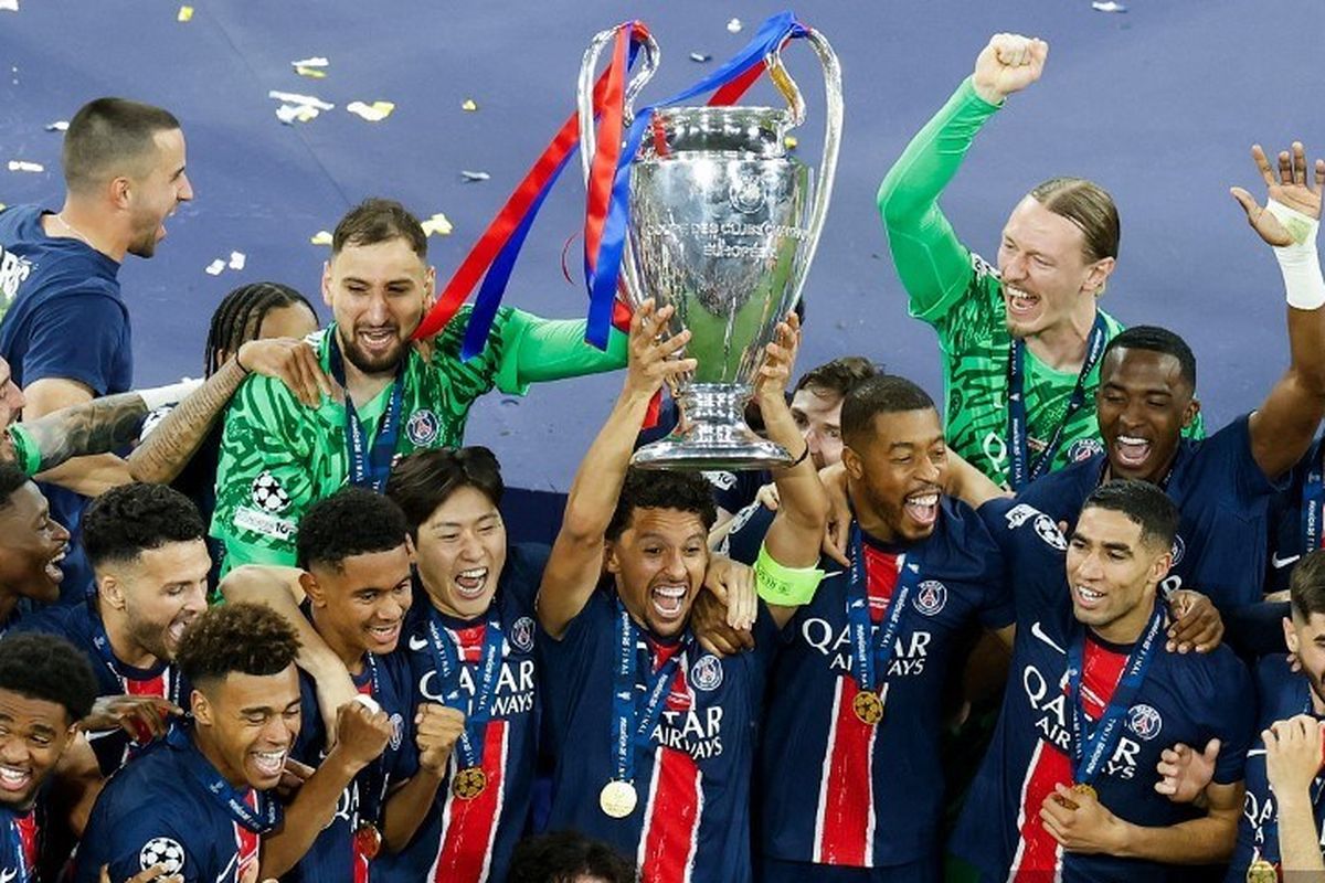 PSG Juara! Sejarah Baru Liga Champions, Real Madrid Tertinggal?