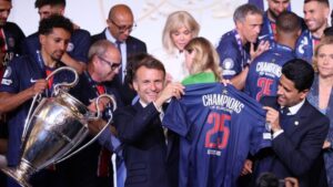 Presiden Prancis Rayakan Kemenangan PSG: Juara Liga Champions!