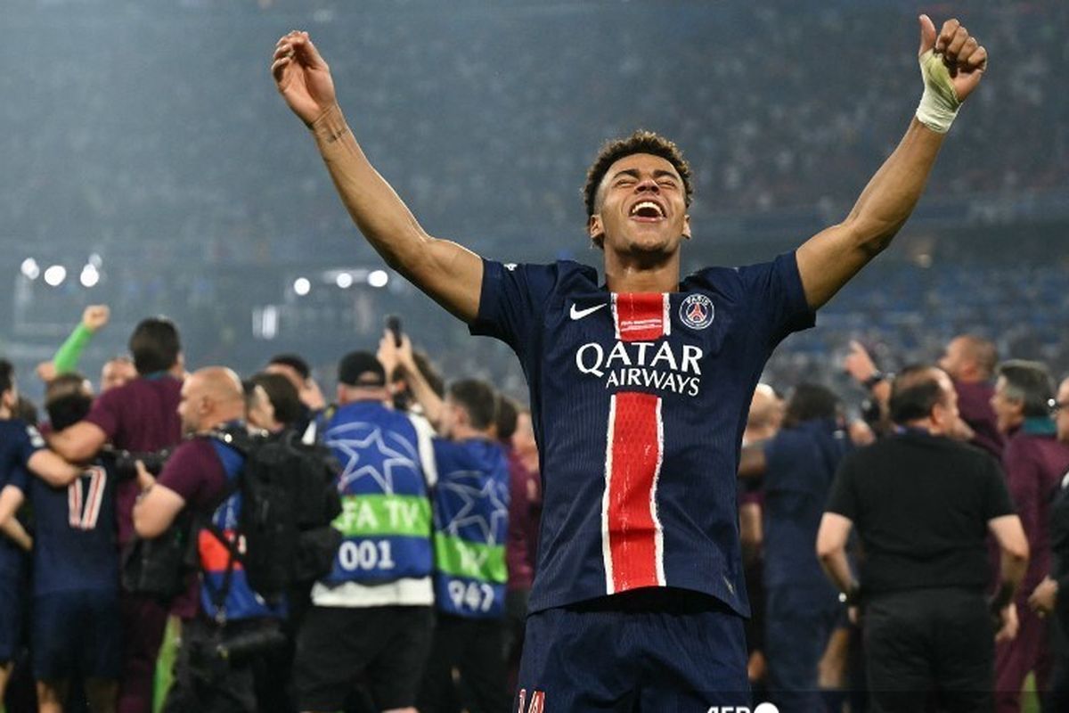 Remaja Ajaib! Doue Tiru Legenda Kluivert di Final Liga Champions