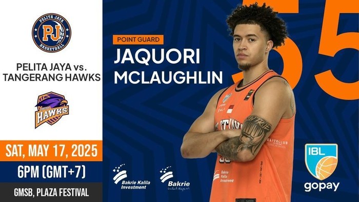 Saksikan Pelita Jaya vs Tangerang Hawks 17 Mei! Tiket Terbatas