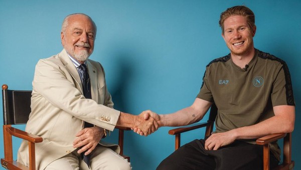 Sensasi Transfer! Kevin De Bruyne Resmi Berseragam Napoli